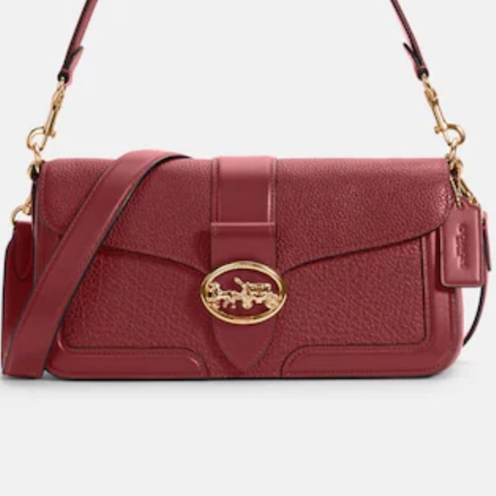 🧡🔥cherry Georgie Shoulder Bag NWT week end, young  and party outfit
